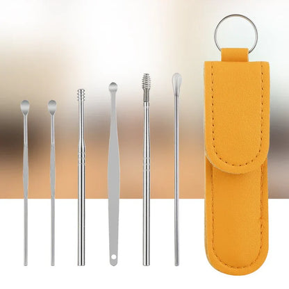 Personal Care Bundle Earwax Kit+16 Pcs Manicure Pedicure Set