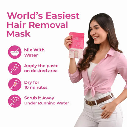 MEEOW 10-Min Painless DIY Hair Removal Mask