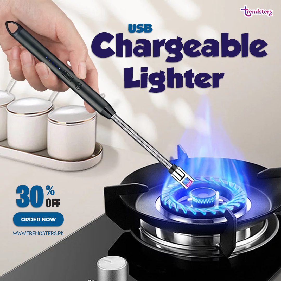 Flexible USB Chargeable Lighter