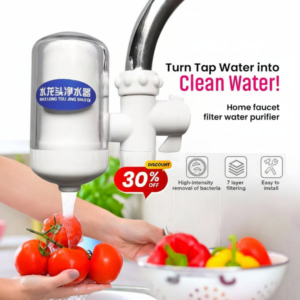 Home faucet filter water purifier
