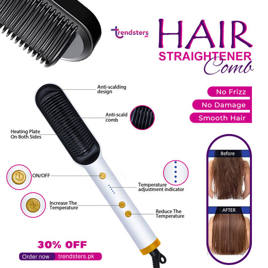 HAIR STRAIGHTENER COMB